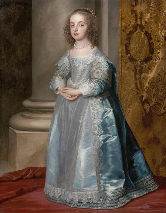Mária hercegnő, I. Károly angol király lánya, Anthony van Dyck 
