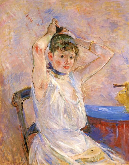 Fürdő nő, Berthe Morisot