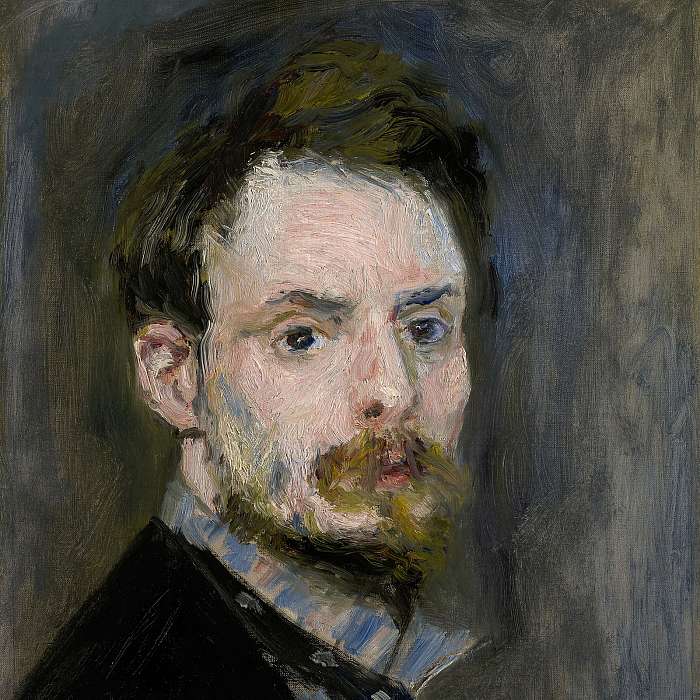 Önarckép (1875), Pierre Auguste Renoir