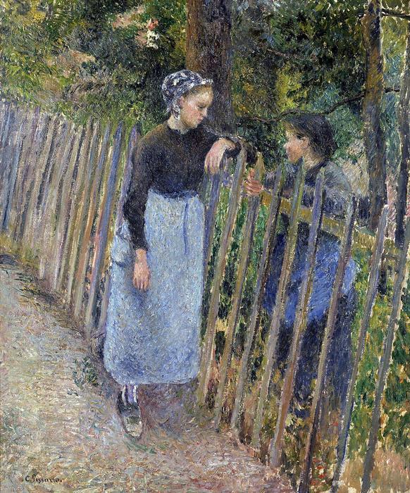 Párbeszéd, Camille Pissarro