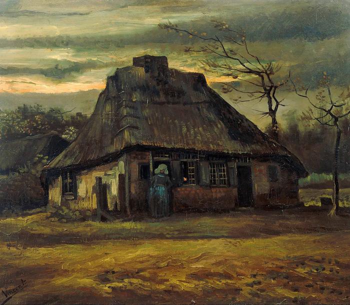Házikó, Vincent Van Gogh