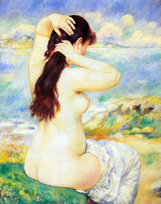 Fürdöző nő, Pierre Auguste Renoir
