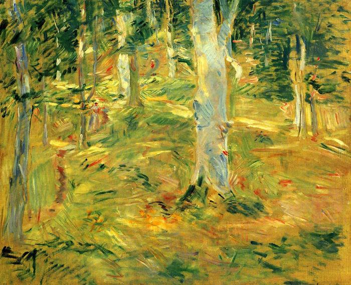 Compiegne erdője, Berthe Morisot