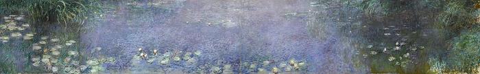 Tavirózsák, reggel, Claude Monet