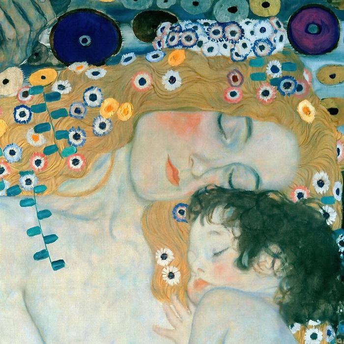 Anya és gyermeke, Gustav Klimt