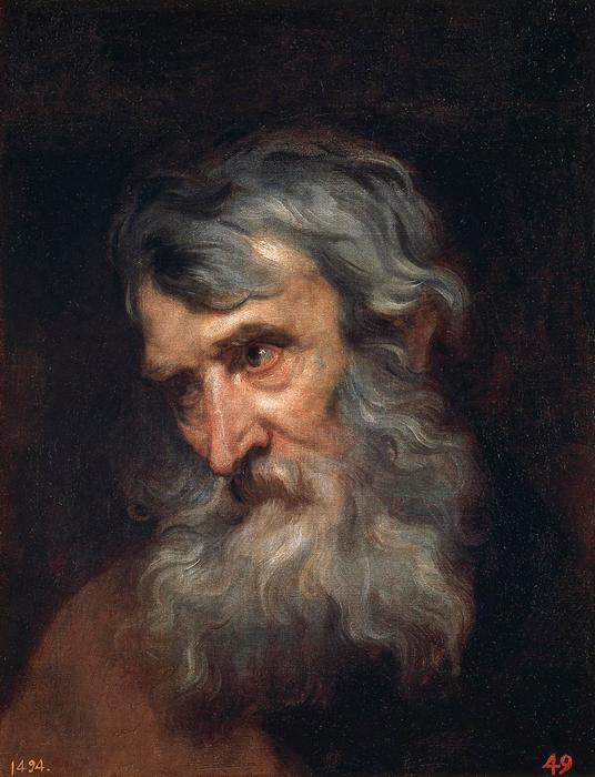 Idős ember portréja, Anthony van Dyck 