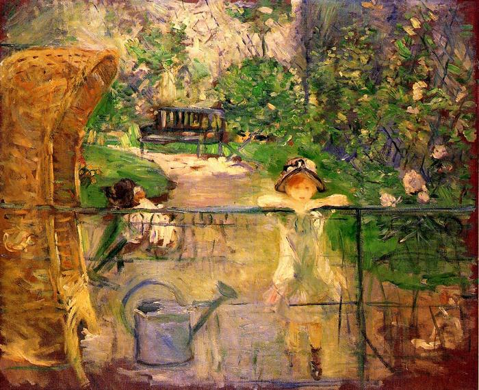 Kerti fotel, Berthe Morisot