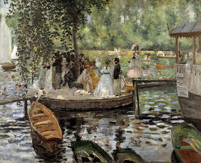 La Grenouillère (1869), Pierre Auguste Renoir