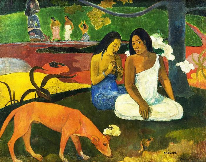 Arearea - Színverzió 1., Paul Gauguin