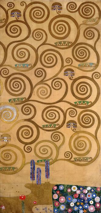 Stoclet fríz részlet, Gustav Klimt
