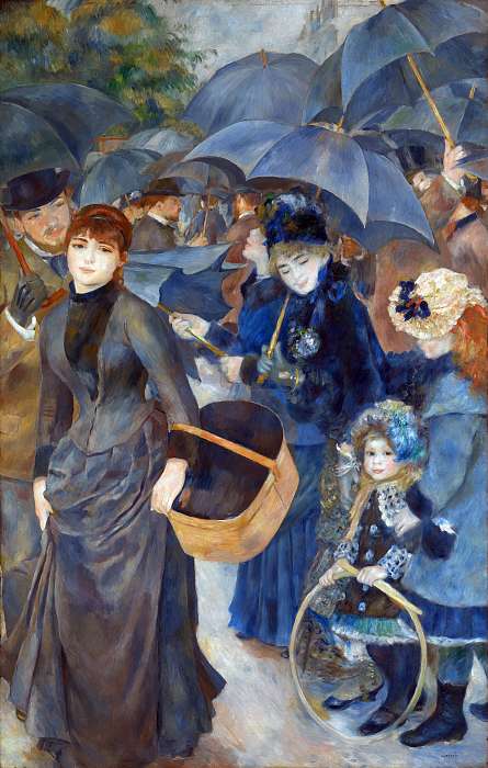 Esernyők, Pierre Auguste Renoir