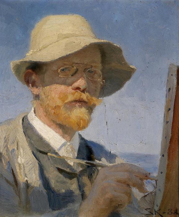 Önarckép, Peder Severin Kroyer