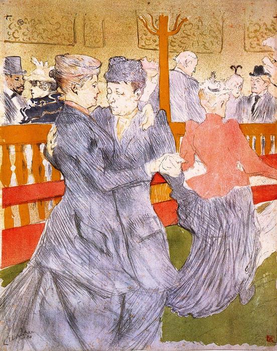 Tánc a Moulin Rouge-ban, Henri de Toulouse Lautrec