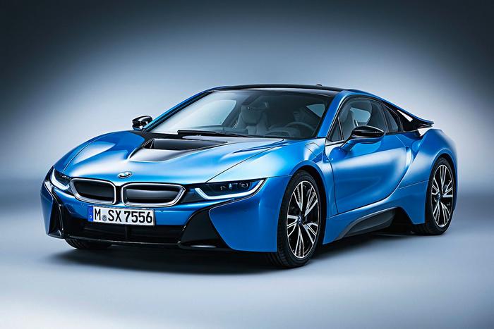 BMW i8 Blue Photo LF, 