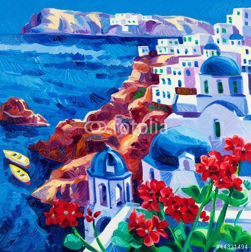 Santorini templomok, Premium Kollekció Santorini templomok, Premium Kollekció