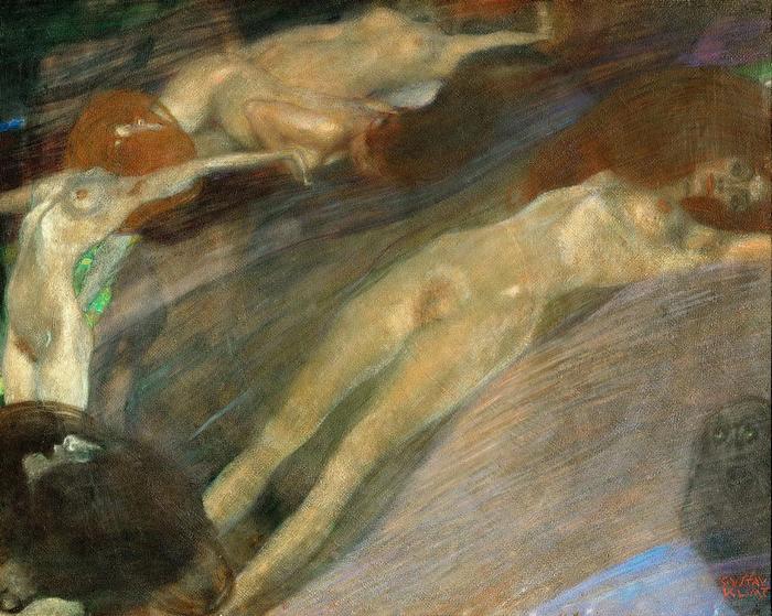 Élő víz, Gustav Klimt