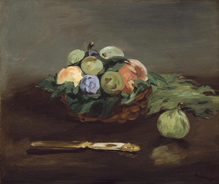 Gyümölcskosár (1864), Edouard Manet