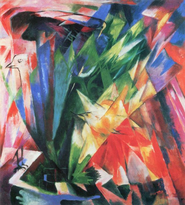 Szárnyasok, Franz Marc