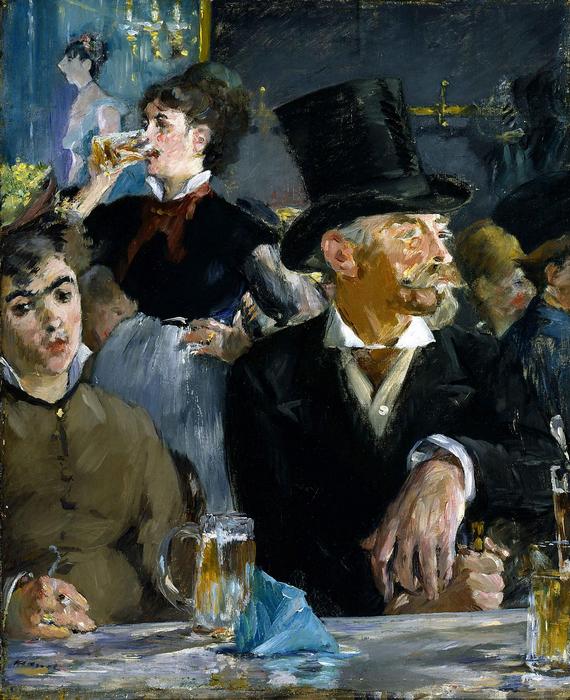 Kávéházban, Edouard Manet