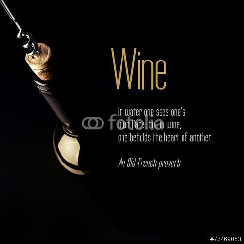 Inspiráló idézet a borról., Premium Kollekció