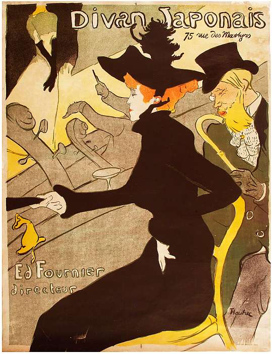 Divan Japonais, Henri de Toulouse Lautrec