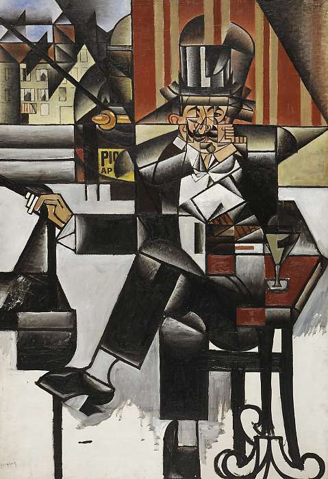 Férfi a kávéházban, Juan Gris