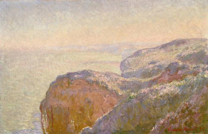 A Val Saint Nicolas, Dieppe közelében, reggel (1897), Claude Monet