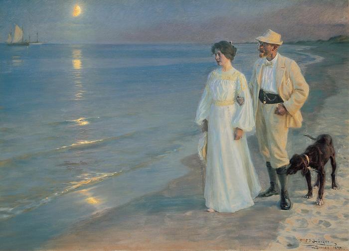 Nyári este Skagen-nál, Peder Severin Kroyer