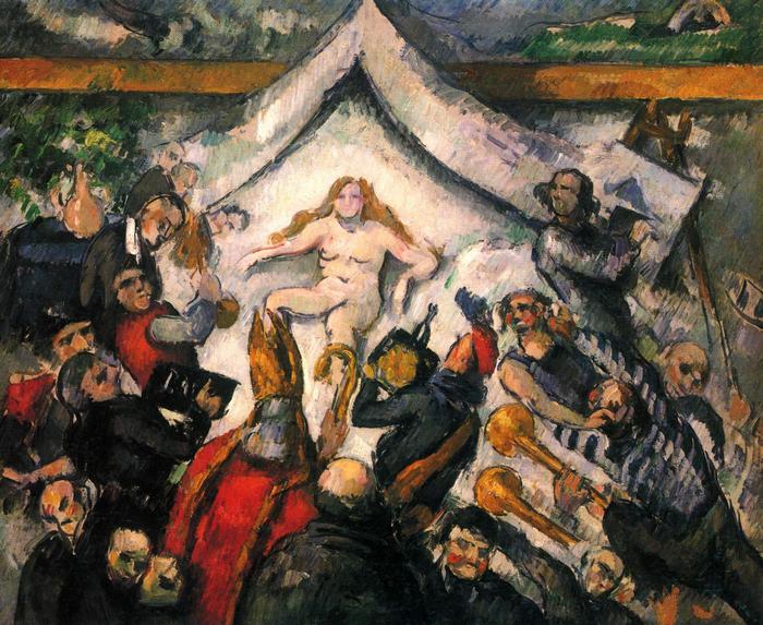 Female - A nő, Paul Cézanne