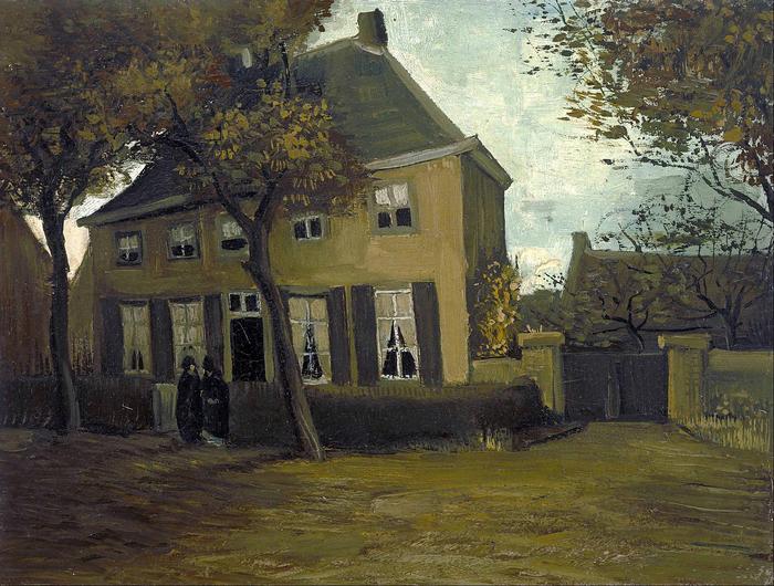 A Nuenen-i plébánia, Vincent Van Gogh