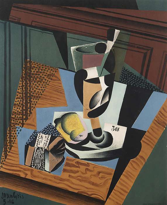 Egy csomag dohány, Juan Gris