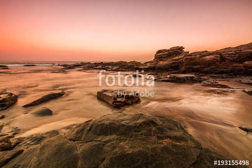 Colorful seascape at Gran Canaria Island coast. Canary Islands, , Premium Kollekció