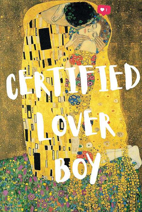 Certified lover boy - A csók alapján (Barokk & Graffiti), Gustav Klimt
