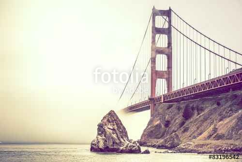 Golden Gate in Fog, Premium Kollekció