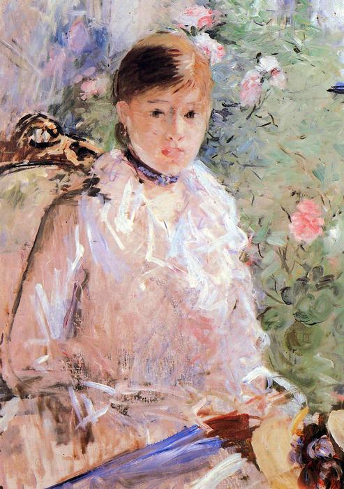 Nyár - Fiatal nő az ablaknál, Berthe Morisot