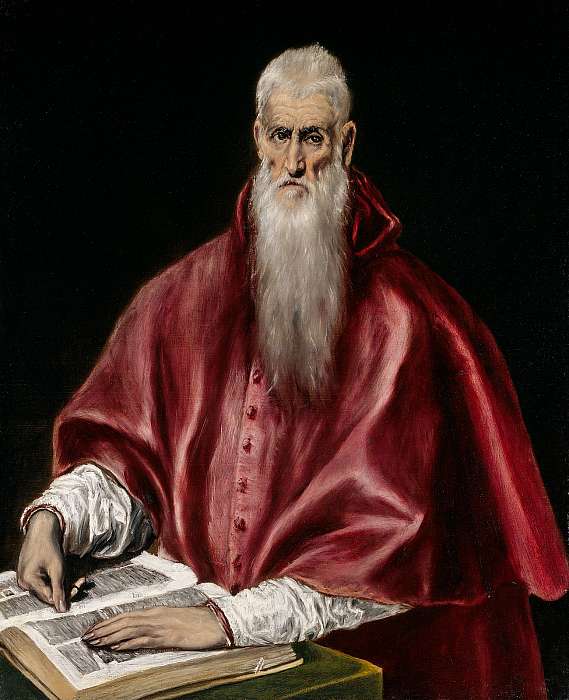 Szent Jeromos, El Greco