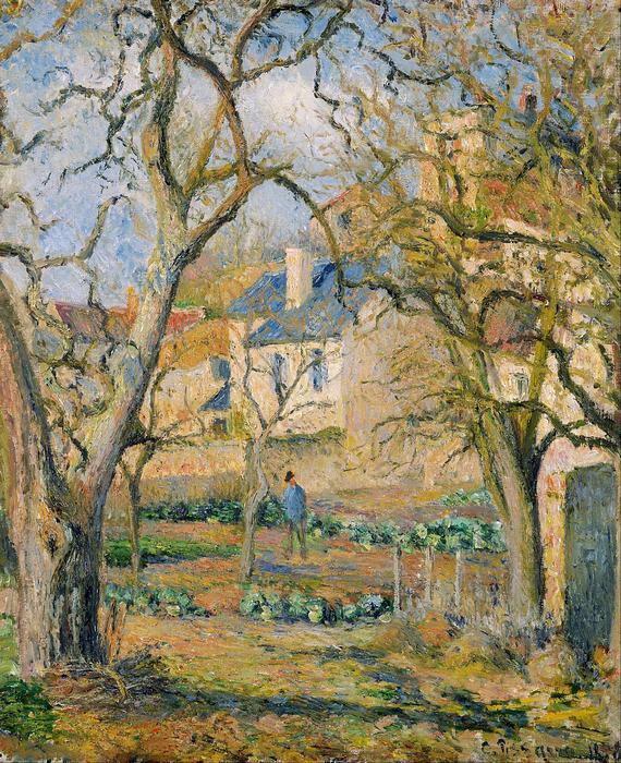 Zöldséges kert, Camille Pissarro