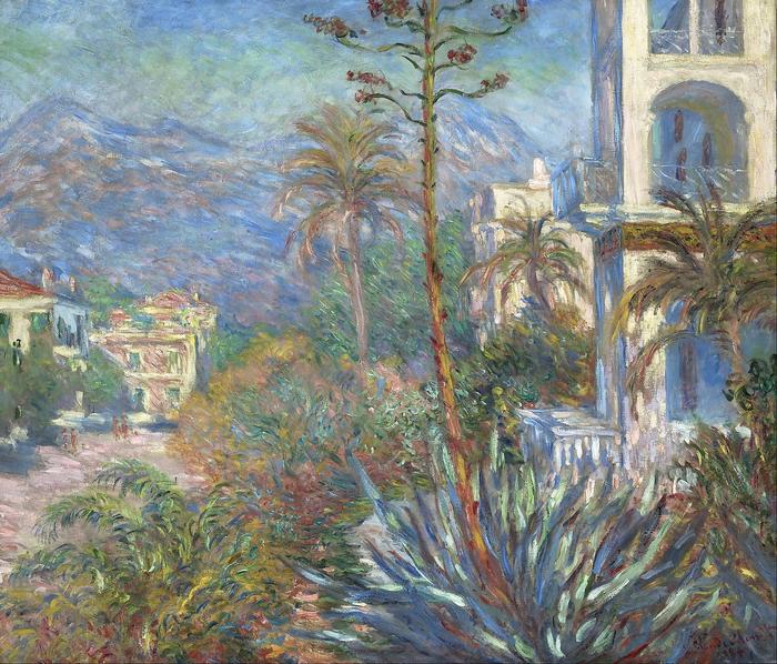 Bordighera házai (1884), Claude Monet