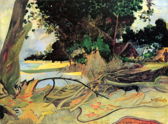 Te Burao - Vihar után, Paul Gauguin