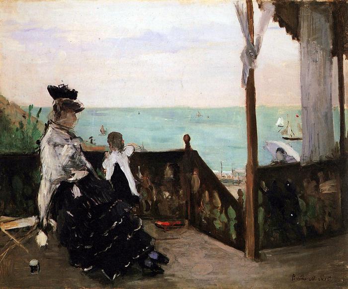 Villa a strandon, Berthe Morisot