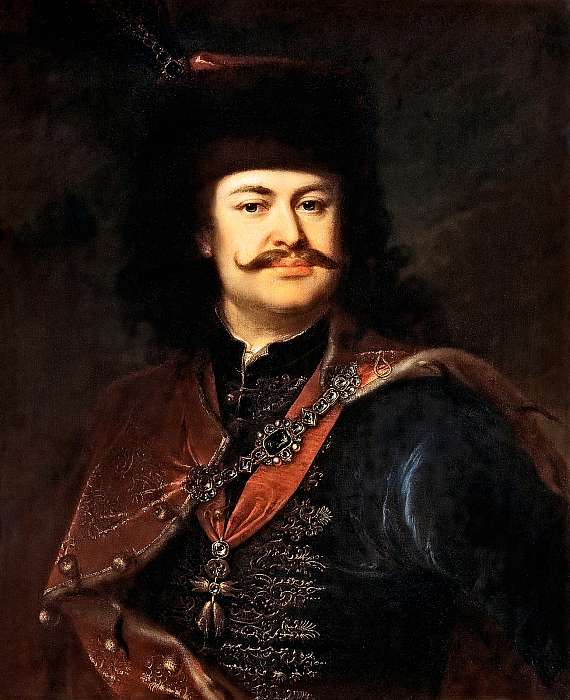 II. Rákóczi Ferenc portréja (Színverzió 1), Mányoki Ádám