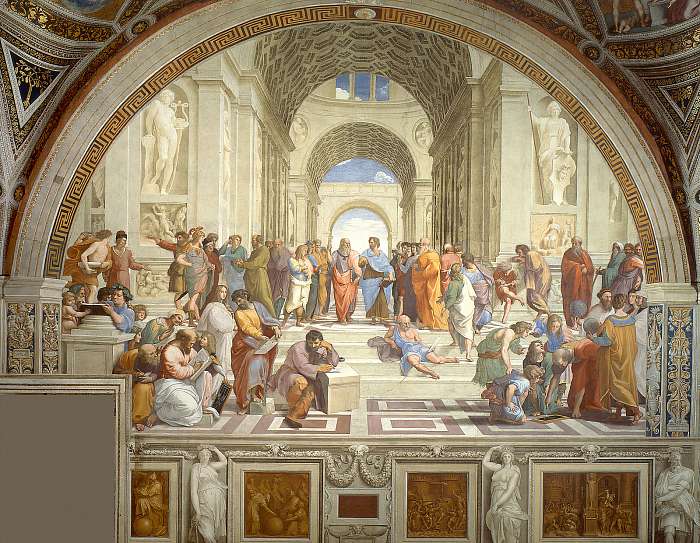 Az athéni iskola (1509), Raffaello (Raphael)
