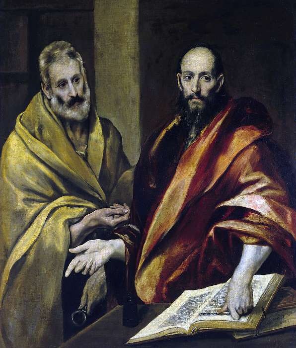 Szent Péter és Szent Pál, El Greco