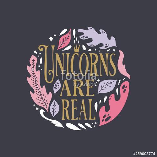 Unicorns are real, 