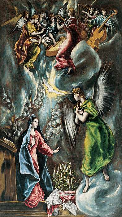 Angyali üdvözlet, El Greco