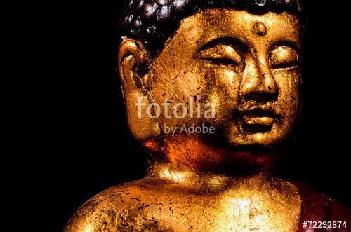 Oriental Buddist Statue Isolated, Premium Kollekció