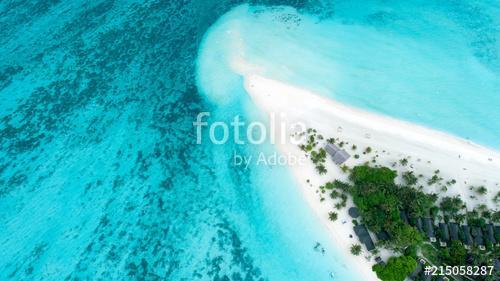 Amazing bird eyes view in Maldives, Premium Kollekció