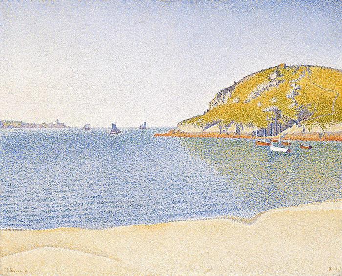 Kikötő Saint-Cast-nál (1890), Paul Signac