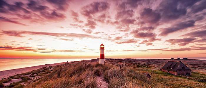 Világítótorony panoráma Sylt, Premium Kollekció