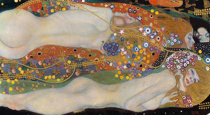 Vízikígyók II. (1906-1907), Gustav Klimt